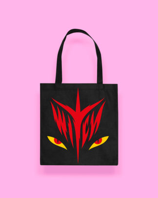Burning witch (tote-bag)