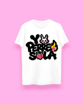 Bad Bunny Yo perreo sola (playera blanca)