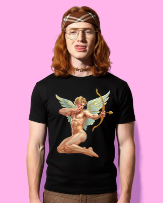 Cupid boy black (playera negra)