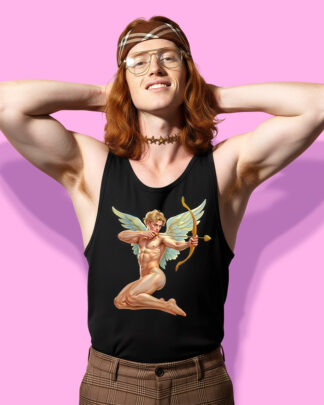 Cupid boy black (tank top negro)