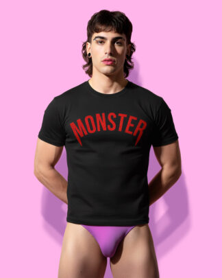 Monster (playera negra)