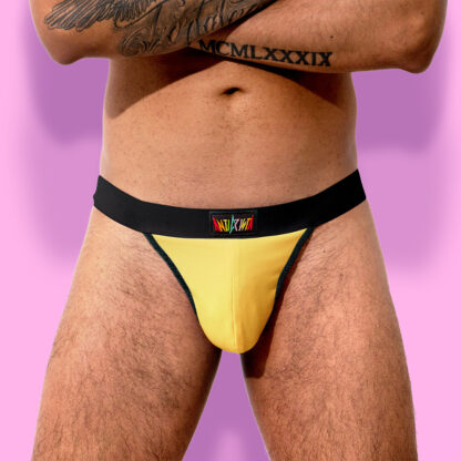 Jockstrap Anticrista (amarillo)