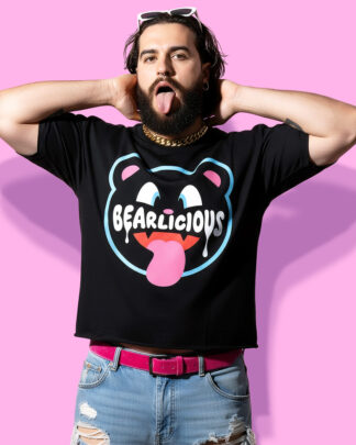 Bearlicious black (playera negra)