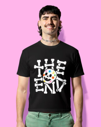 Halloween The end (playera negra)