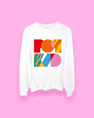 POP KID (sudadera blanca)