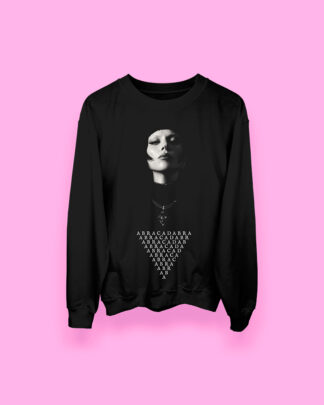 Lady Gaga Abracadabra BLACK WITCH (sudadera negra)