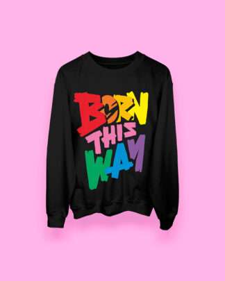 Lady Gaga Born this way (sudadera negra)
