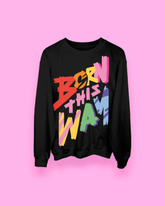Born this way (sudadera negra)