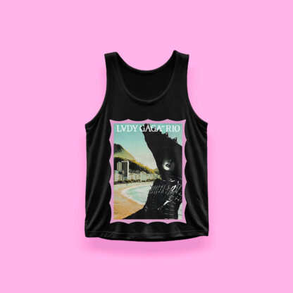 Mayhem on the beach (tank top negro)