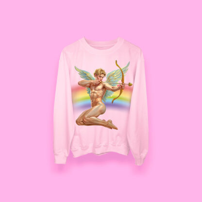 Cupid is gay (sudadera rosa)