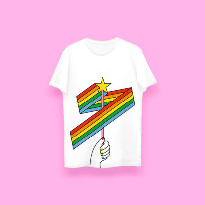 HAPPY PRIDE 2025 (playera blanca)