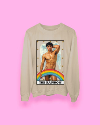 The Rainbow Tarot (sudadera arena)