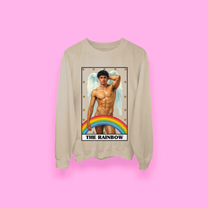 The Rainbow Tarot (sudadera arena)