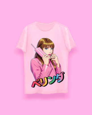 Belinda en Mentiras [japanese] (playera rosa)