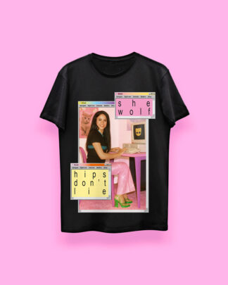 Shakira en Grindr ’98 (playera negra)