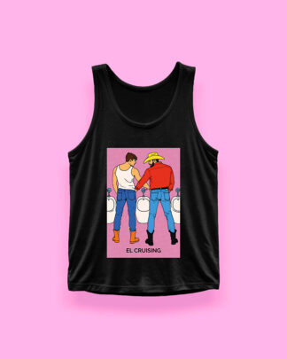 LOTERÍA MEXICANA El cruising (tank top negro)