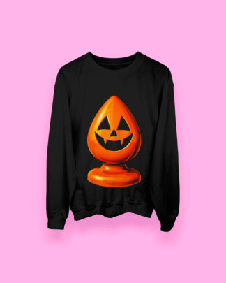 Halloween fvcker (sudadera negra)