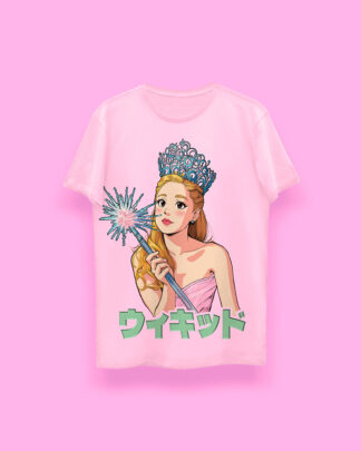 Ariana Grande Wicked GLINDA (playera rosa)
