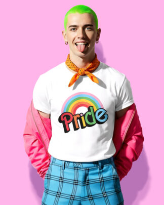 Pride Barbie (playera blanca)