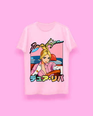 Dua Lipa [japanese] (playera rosa)