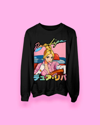 Dua Lipa [japanese] (sudadera negra)