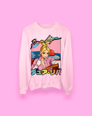 Dua Lipa [japanese] (sudadera rosa)