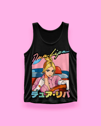 Dua Lipa [japanese] (tank top negro)