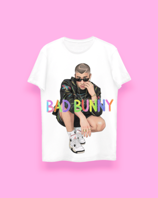 Bad Bunny (playera blanca)