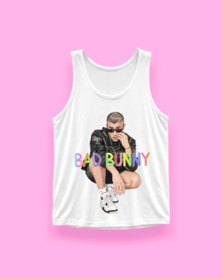 Bad Bunny (tank top blanco)