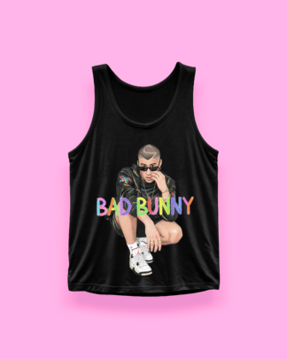 Bad Bunny (tank top negro)