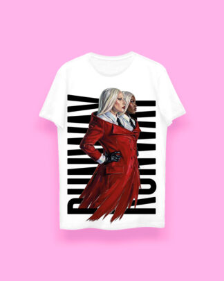 Lady Gaga & Doechii RUNWAY (playera blanca)