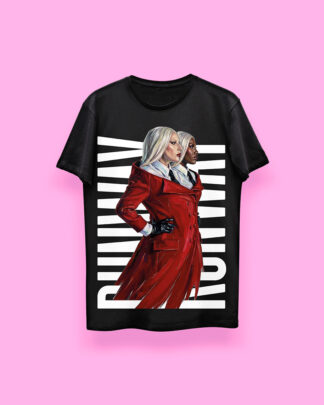 Lady Gaga & Doechii RUNWAY (playera negra)