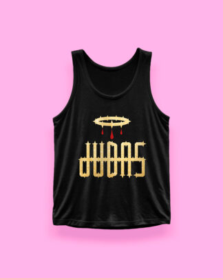 Lady Gaga Judas (tank top negro)