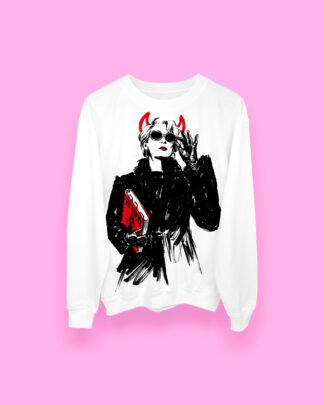 Miranda Priestly The Devil Wears Prada (sudadera blanca)