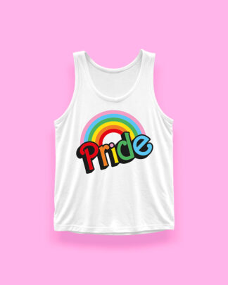 Pride Barbie (tank top blanco)