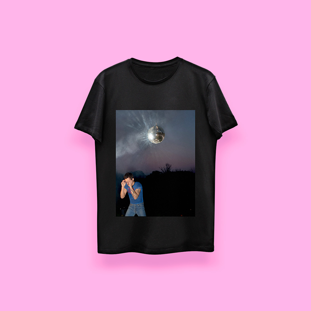 Harry Style KISS ALL THE TIME (playera negra)