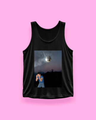 Harry Style KISS ALL THE TIME (tank top negro)