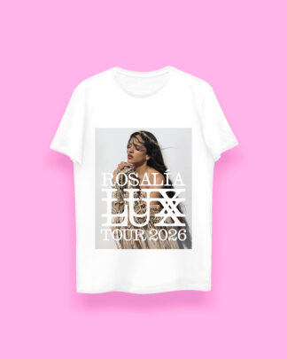Rosalía LUX TOUR 2026 (playera blanca)