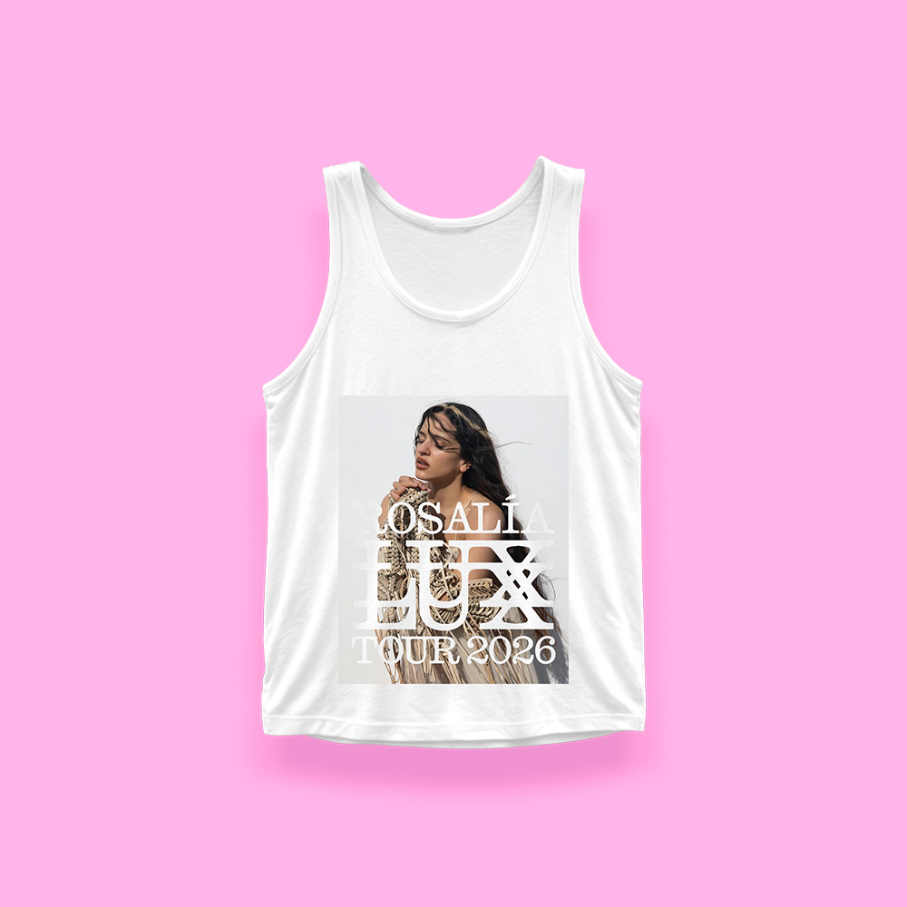 Rosalía LUX TOUR 2026 (tank top blanco)