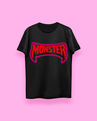 Monster (playera negra)