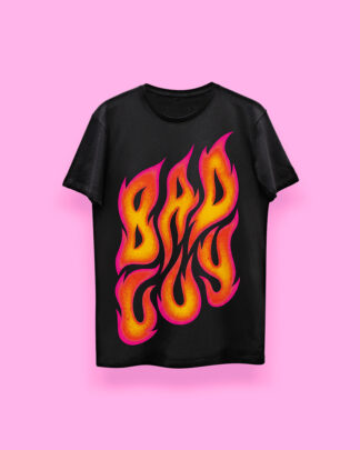 Bad guy INFERNO (playera negra)