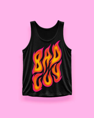 Bad guy INFERNO (tank top negro)