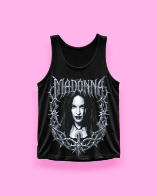 Madonna FROZEN (tank top negro)