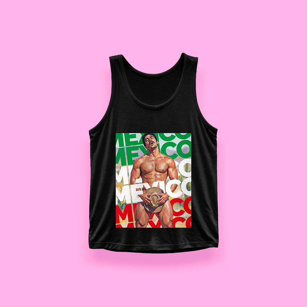 MES PA'TRÍO (tank top negro)