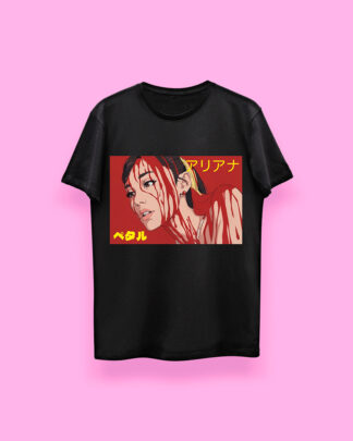 Ariana Grande PETAL [japanese] (playera negra)