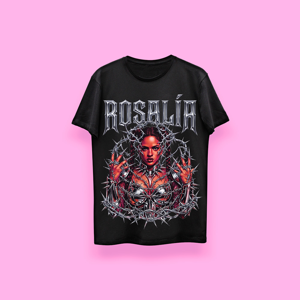 Rosalía DIABLO (playera negra)