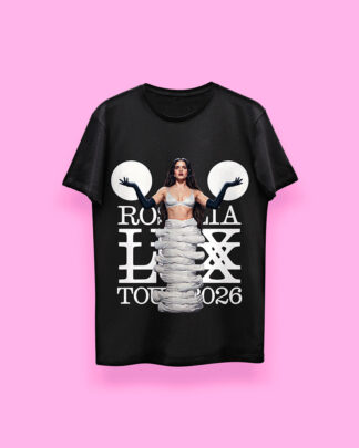 Rosalía LA PERLA (playera negra)