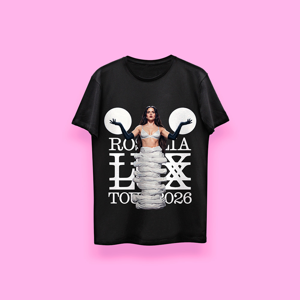 Rosalía LA PERLA (playera negra)