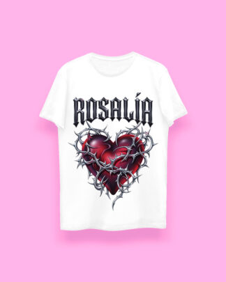 Rosalía MALAMENTE (playera blanca)