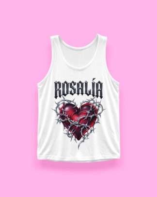 Rosalía MALAMENTE (tank top blanco)